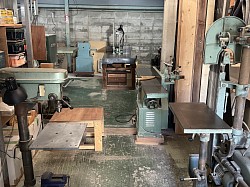 ボール盤　ユニバーサルサンダー　手押しカンナ